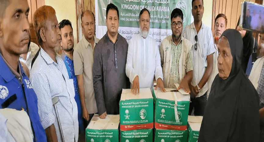 Food Aid to 5,000 Flood-Hit Families, From the Blue Community ISDE Bangladesh: ISDE Bangladesh Distributes Food Aid to 5000 Flood-Hit Families in Cox's Bazar 