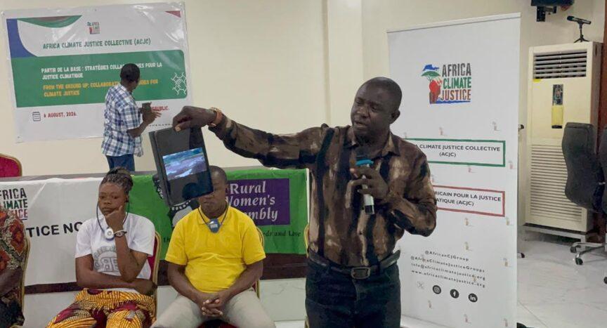 From the Ground Up: Our Voices in the Room, From the Blue Community 'Community Development Advocacy Foundation' - CODAF Nigeria at the World Social Forum in Ben