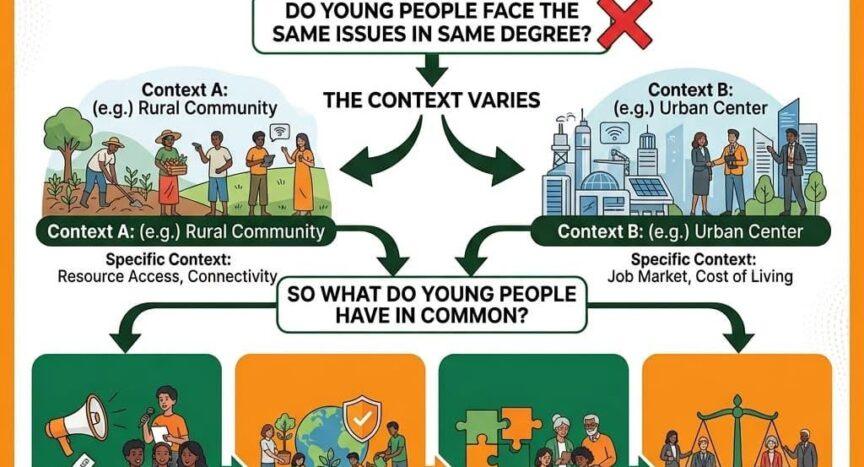 Young People Around The World, From the Nigerian Blue Community Neferok Initiative: Do young people around the world face the same issues to the same degreeNot