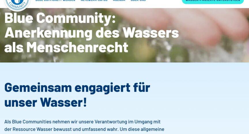 BC Switzerland joins Blue Council, With some 60 Blue Communities in a country with less than 10 million inhabitants Switzerland is a stronghold in the global Bl
