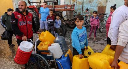 Did Israel Bomb A Water Station?, Israel claims it struck a weapons depot Gaza's Sheikh Radwan residents say it was a water station Around 80 per cent of water