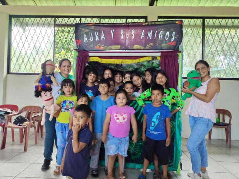 Children become Water Guardians, Ecuador: Children from Mariscal Sucre become Water Guardians Through games activities laughter and plenty of learning 20 chil
