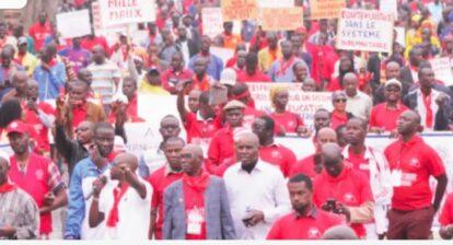 Water Protests in Ogo, Senegal, SENEGAL - MATAM: In Ogo borehole users are protesting against the transfer of rural water management In Ogo in the Matam region