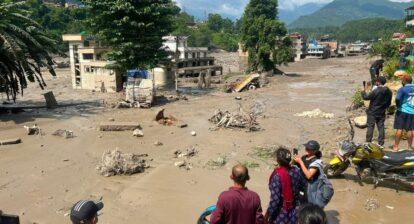 Standing Together for Nepal, From the Blue Community Transformation Nepal: Standing Together for Flood-Affected Families in Nepal  Nepal has recently been aff