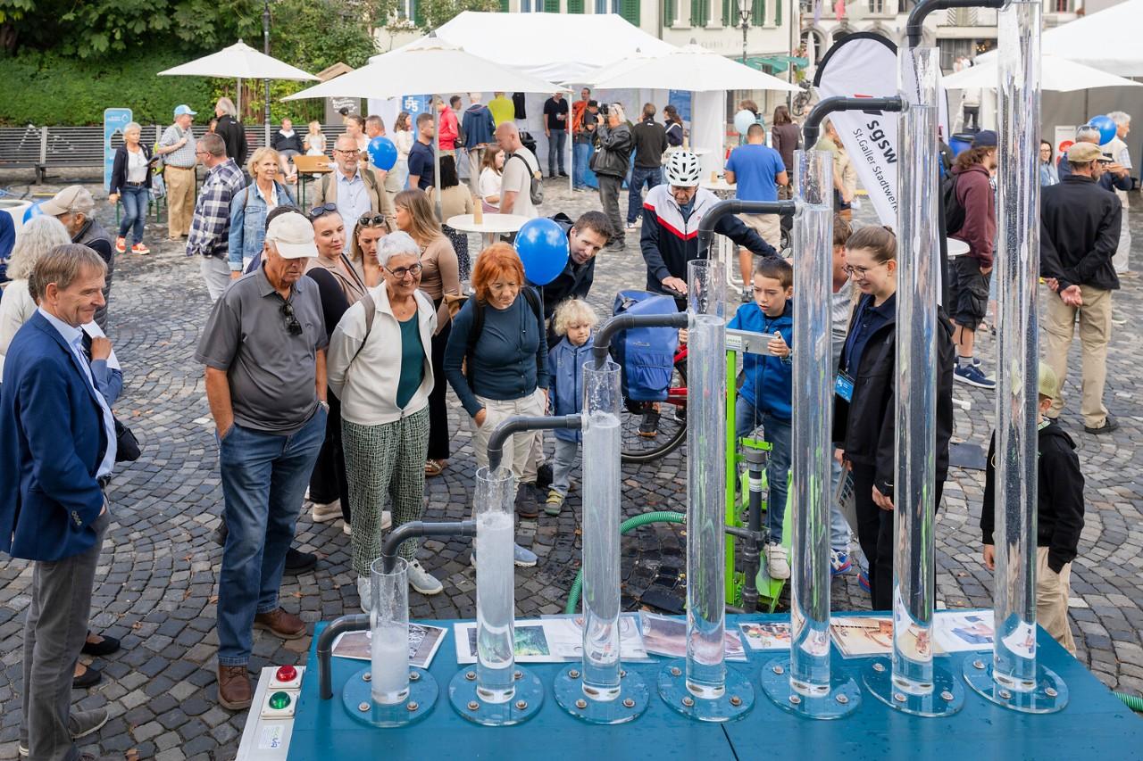 555 Years of Drinking Water Supply 555 Years of Drinking Water Supply, From the Swiss Blue Community / Blue City of St Gallen: 555 years of drinking water supply in St Gallen The city of St Gal