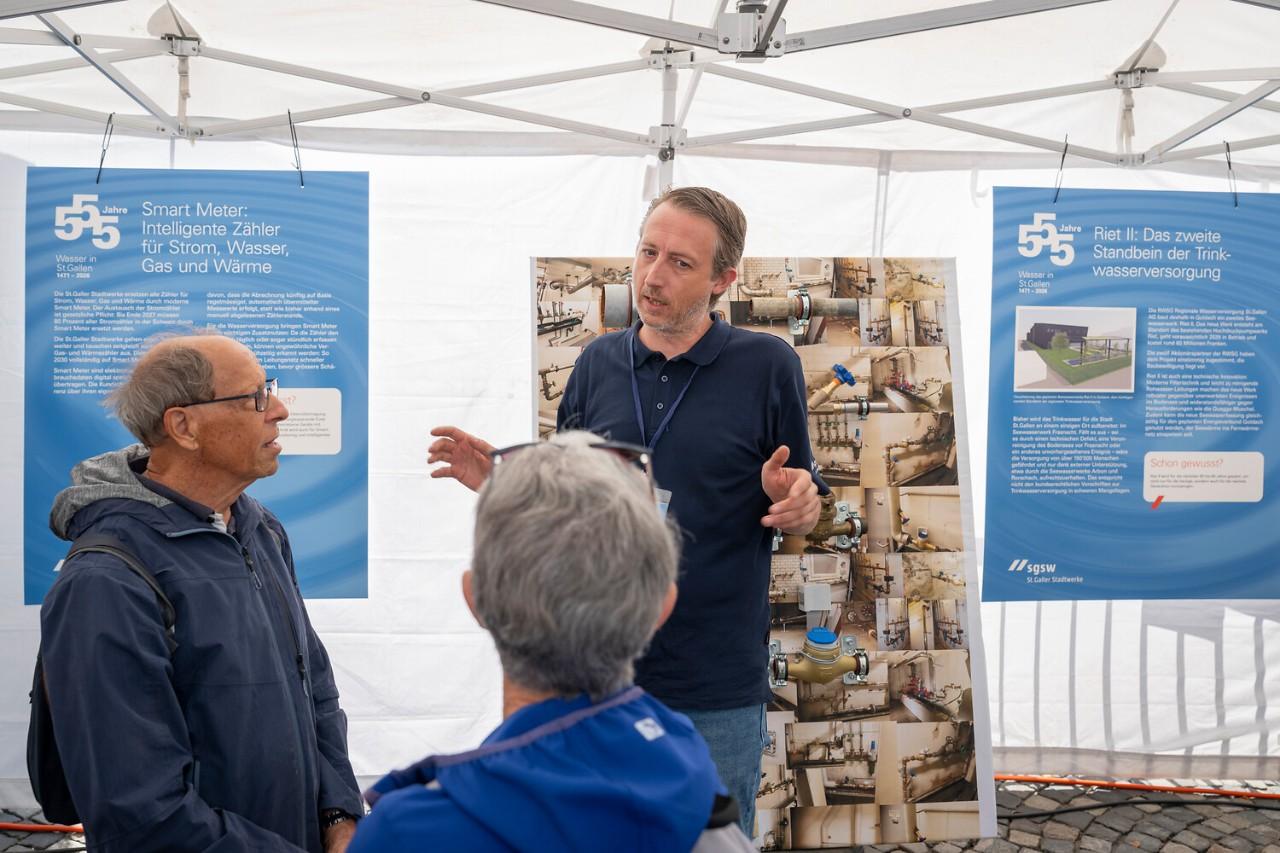 555 Years of Drinking Water Supply 555 Years of Drinking Water Supply, From the Swiss Blue Community / Blue City of St Gallen: 555 years of drinking water supply in St Gallen The city of St Gal
