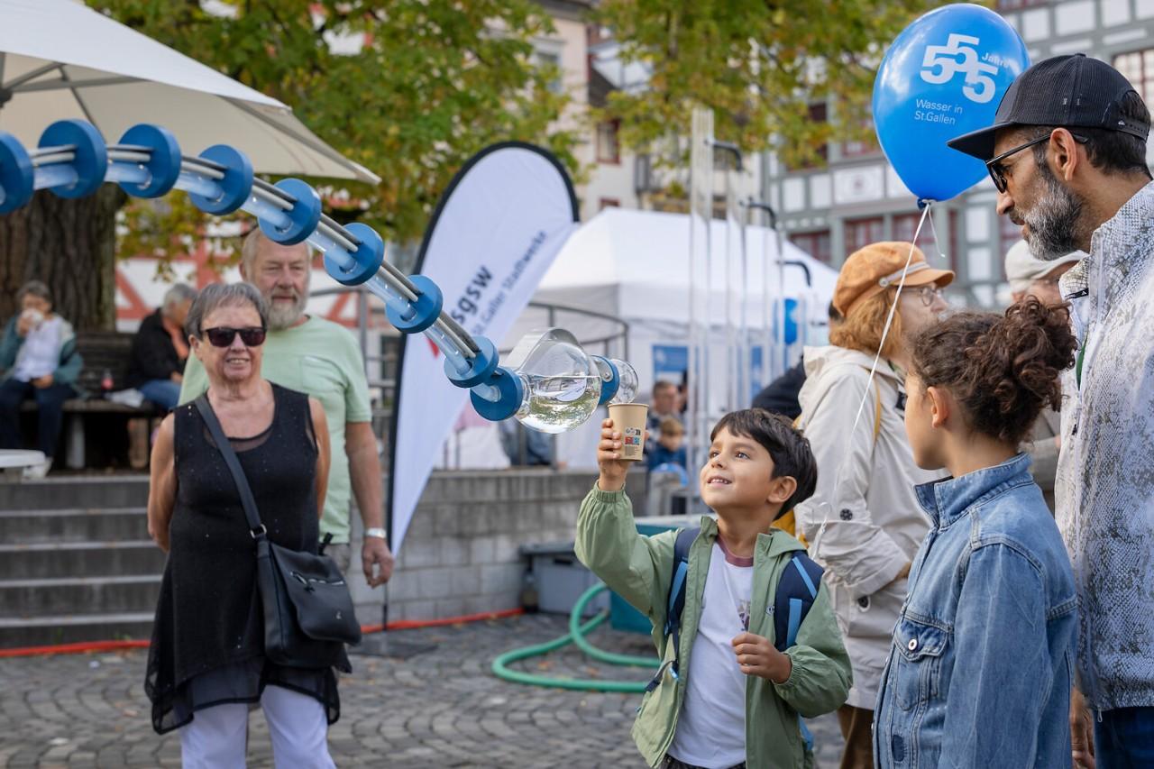 555 Years of Drinking Water Supply 555 Years of Drinking Water Supply, From the Swiss Blue Community / Blue City of St Gallen: 555 years of drinking water supply in St Gallen The city of St Gal