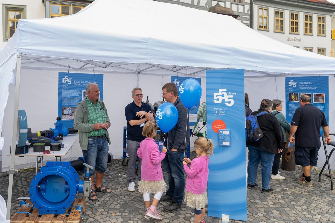 555 Years of Drinking Water Supply 555 Years of Drinking Water Supply, From the Swiss Blue Community / Blue City of St Gallen: 555 years of drinking water supply in St Gallen The city of St Gal